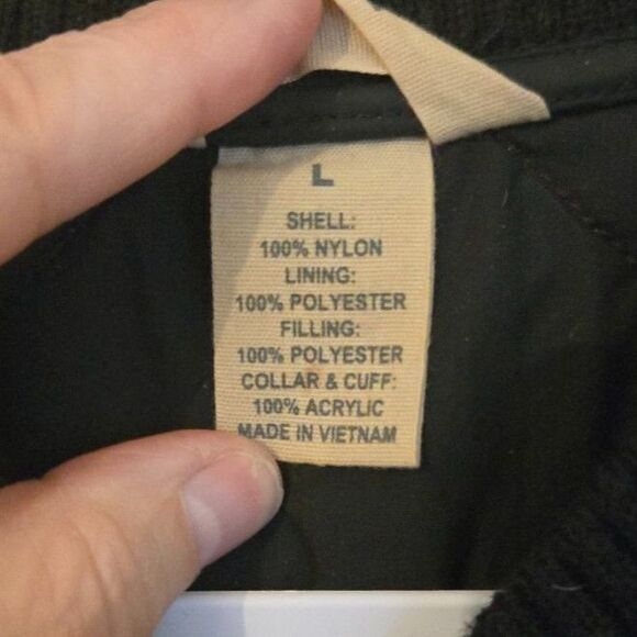 Duluth Trading Company Quilted Bomber Jacket Women's Size L - Picture 5 of 7